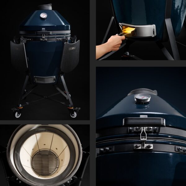 Keraamiline grill Kamado Bono® EVO Grande Navy Blue