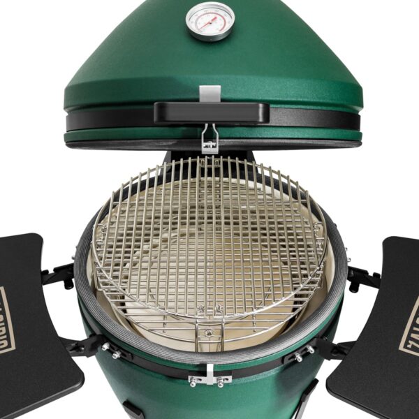 Keraamiline grill Kamado Bono® EVO Zalgiris Victory Green Matte