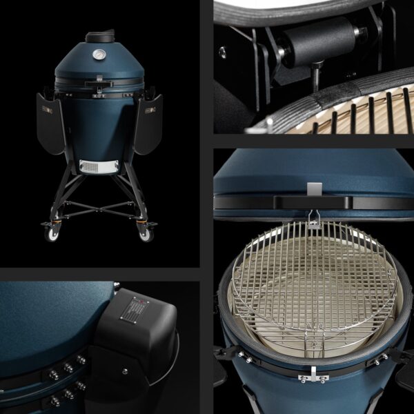 Keraamiline grill Kamado Bono® EVO Media 22" Navy Blue