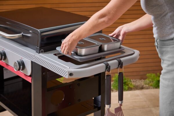Riputuskonksud Weber® 3tk Weber Works küljelaudadele