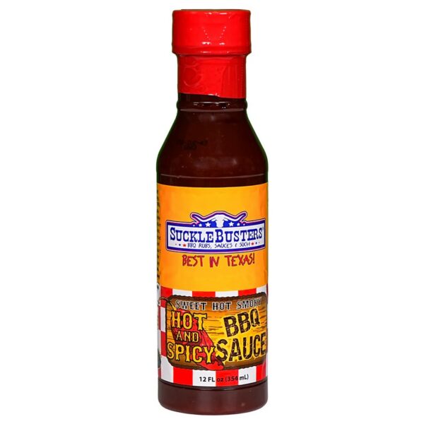 Kaste Sucklebusters BBQ Sauce Hot & Spicy 354 ml