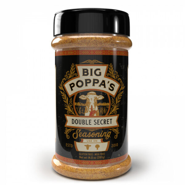 Maitseainesegu Big Poppa Smokers Double Secret steak Rub 397gr