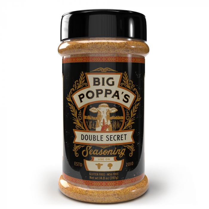 Maitseainesegu Big Poppa Smokers Double Secret steak Rub