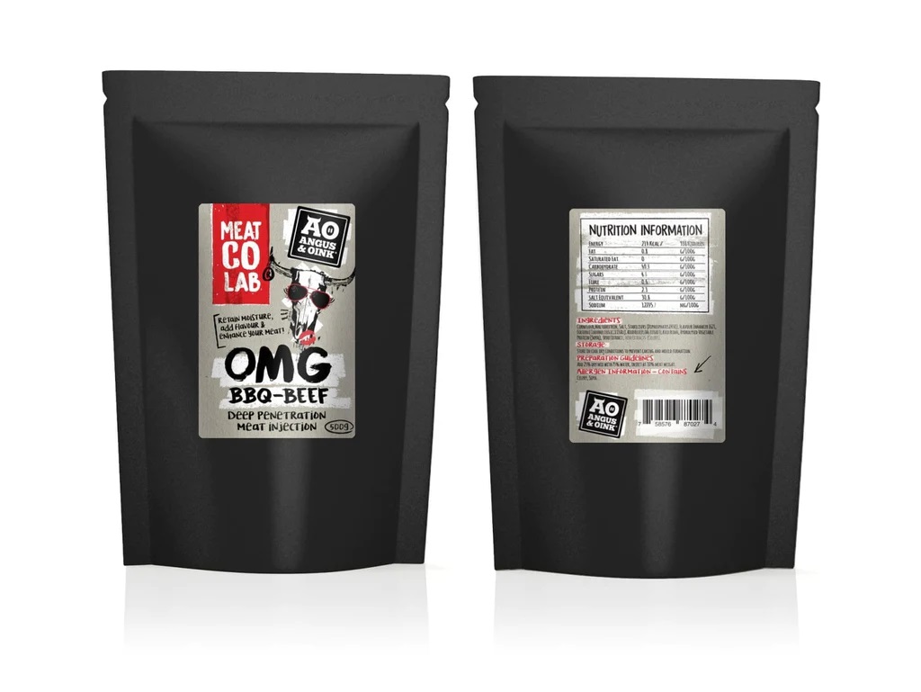 Marinaad Angus & Oink OMG Beef Injection