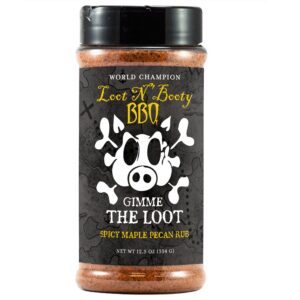 Maitseainesegu Loot N´ Booty Gimme the Loot Spicy Maple Pecan Rub
