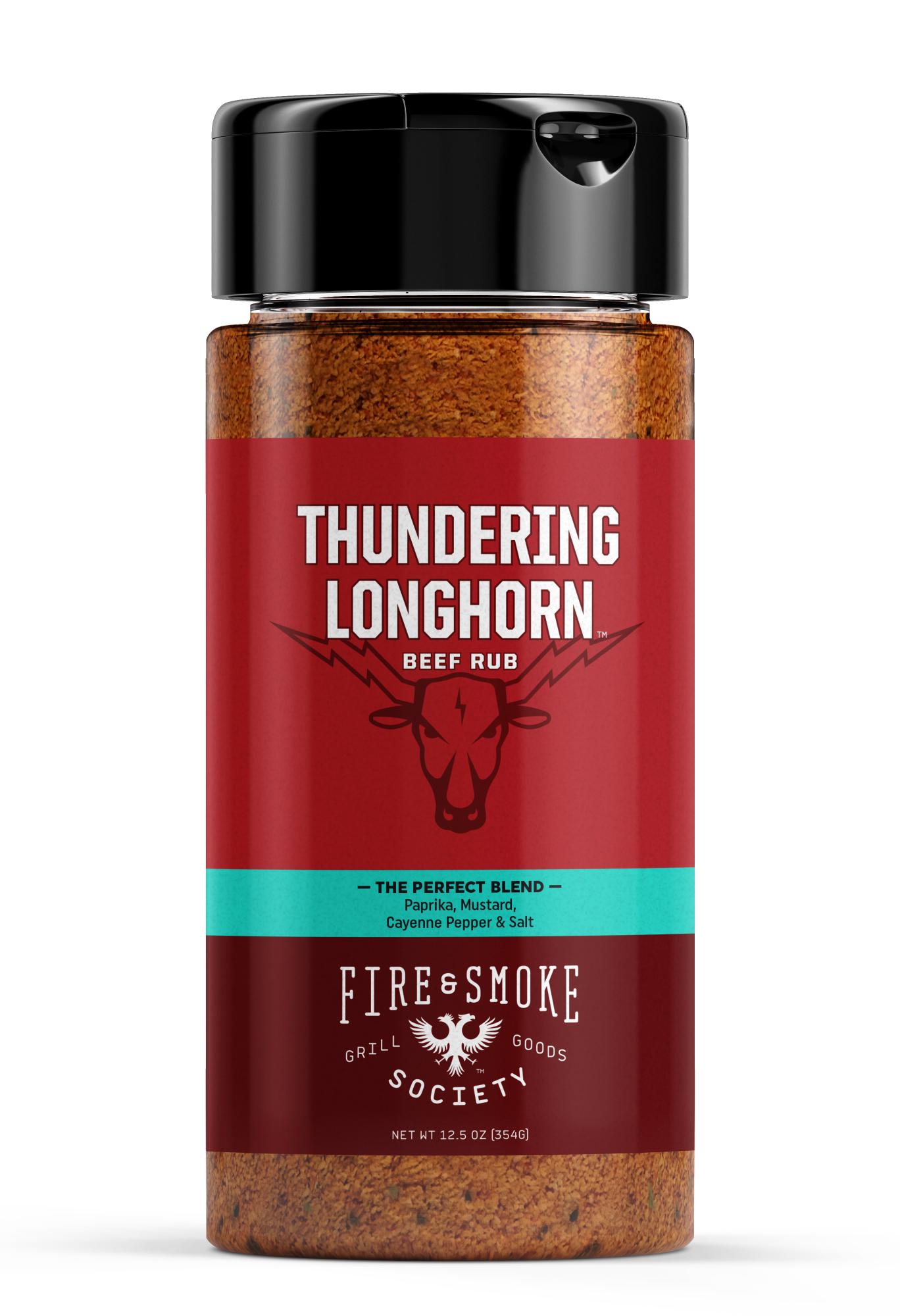 Maitseainesegu Fire & Smoke Society Thundering Longhorn Beef Rub