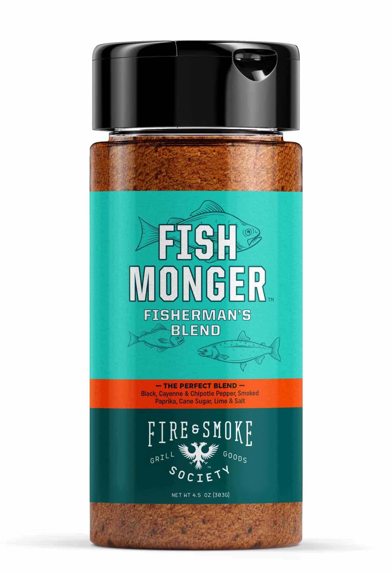 Maitseainesegu Fire & Smoke Society Fish Monger Seasoning