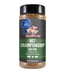 Maitseainesegu Three Little Pigs HOT Championship BBQ Rub 306 g